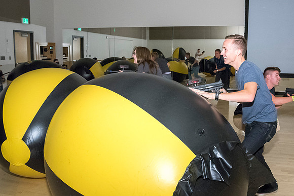 Students kick off the new semester with fun and games at i-Night.