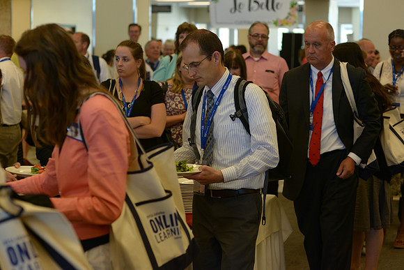Online Instructors gather for a conference at BYU-Idaho. Photos by Photo Services