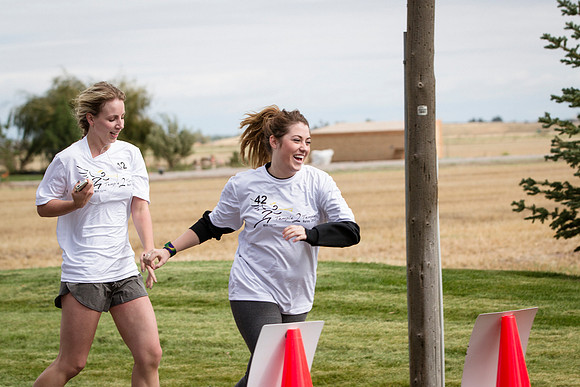 More than 600 participants ran in a 37 mile relay race, beginning at the Rexburg Temple and ending in Idaho Falls.