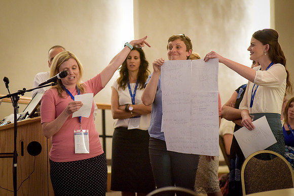 Online Instructors gather for a conference at BYU-Idaho. Photos by Photo Services
