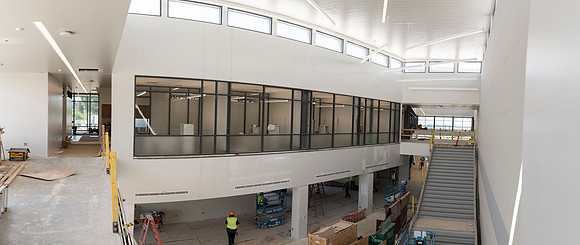 A look inside the new Science and Technology Building that is scheduled to be occupied by the 2016 Fall Semester.