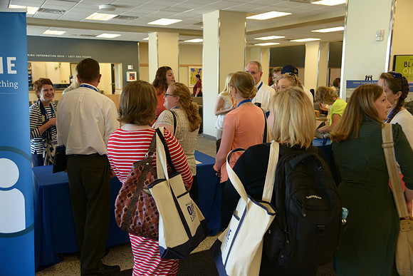 Online Instructors gather for a conference at BYU-Idaho. Photos by Photo Services