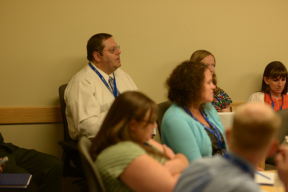 Online Instructors gather for a conference at BYU-Idaho. Photos by Photo Services