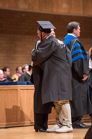Students of Brigham Young University-Idaho at graduation of the Spring 2016 semester. Photo by Ryan Chase.