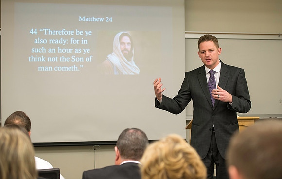 Cody Branch presented "A Sign Between Me and You: Enhancing Our Sabbath Day Observance".