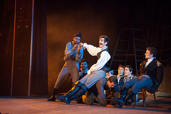 Peter and the Starcatcher is a wildly theatrical, hilarious and innovative retelling of how a miserable orphan came to be "The Boy Who Never Grew Up." Thirteen-year-old Molly Aster, a Starcatcher appr