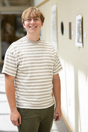 Student model for Admissions Viewbook.