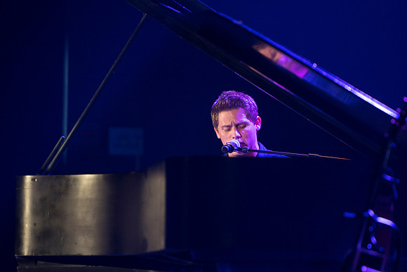 Nik Day, along with Hilary Weeks, perform at BYU-Idaho as part of Center Stage.