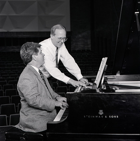 Sacred Music Composer Merrell Jenson and Conductor Kevin Call