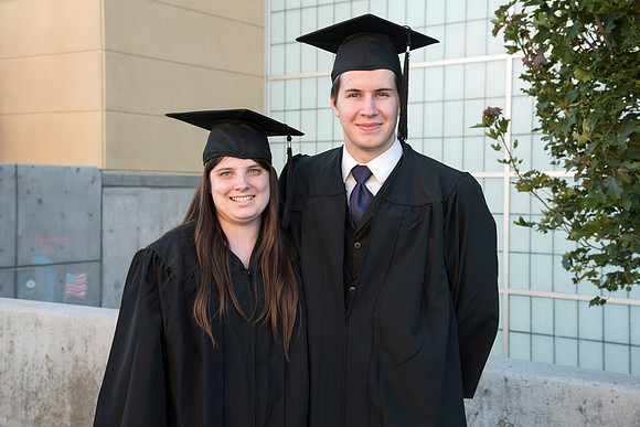 Students of Brigham Young University-Idaho at graduation of the Spring 2016 semester. Photo by Ryan Chase.
