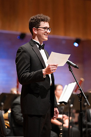 A retirement concert and reception for Diane Soelberg the director of the Symphony Band.