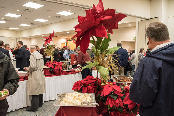 Annual Christmas Gathering for Employees (Pie Social).