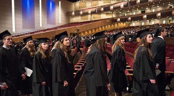 BYU-Idaho Commencement, recessional.