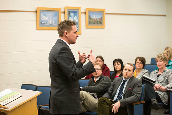 Cody Branch presented "A Sign Between Me and You: Enhancing Our Sabbath Day Observance".