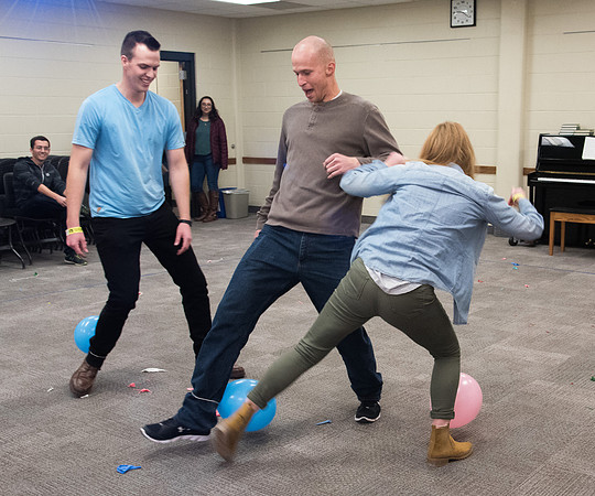 Students of BYU-Idaho participate in I-Night games.