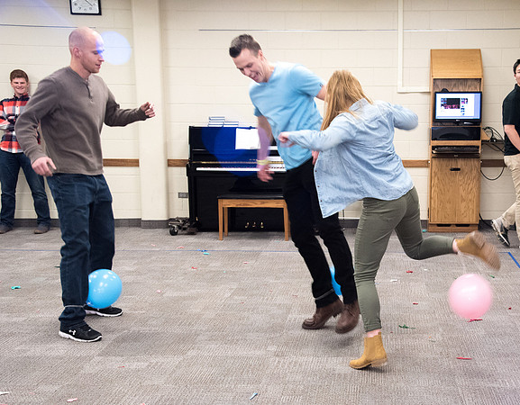Students of BYU-Idaho participate in I-Night games.