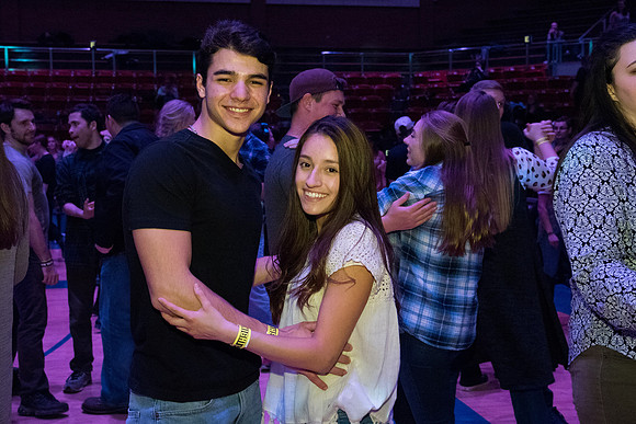 BYU-Idaho I-Night Dance in the Hart Auditorium.