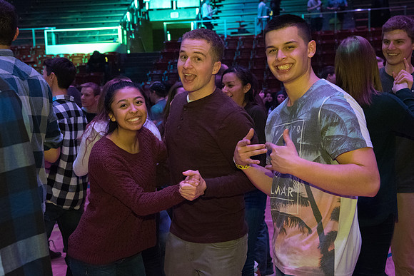 BYU-Idaho I-Night Dance in the Hart Auditorium.