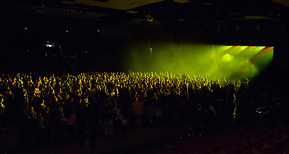 BYU-Idaho I-Night Dance in the Hart Auditorium. Students come together in the Hart Building for the first dance of the semester.