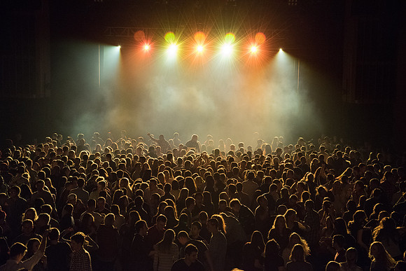 BYU-Idaho I-Night Dance in the Hart Auditorium.