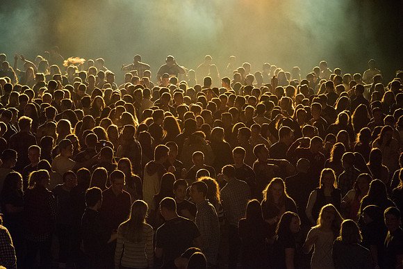 BYU-Idaho I-Night Dance in the Hart Auditorium.