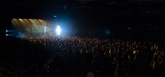 BYU-Idaho I-Night Dance in the Hart Auditorium.
