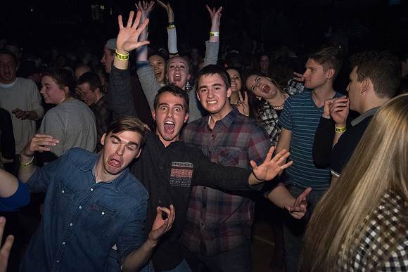 BYU-Idaho I-Night Dance in the Hart Auditorium.