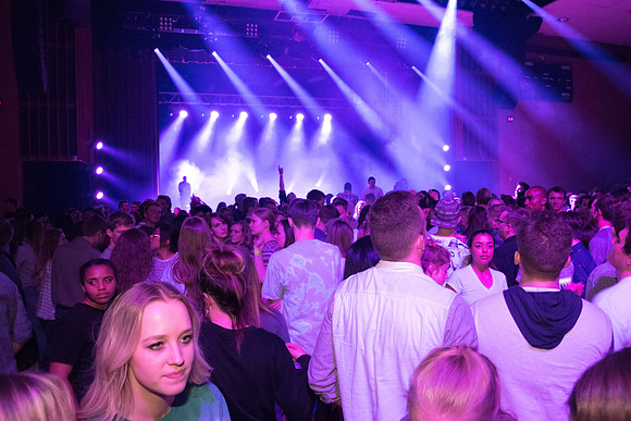 BYU-Idaho I-Night Dance in the Hart Auditorium.