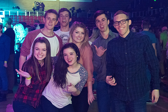 BYU-Idaho I-Night Dance in the Hart Auditorium.