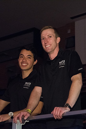 Campus Security making sure it's a safe night the I-Night Dance in the Hart.
