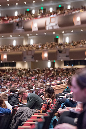 The first devotional at BYU-Idaho for the winter semester.