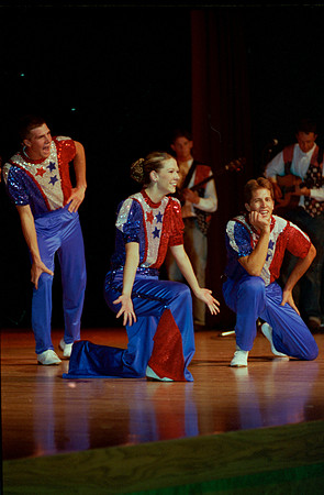 Folk Dance team performs at Ricks College.