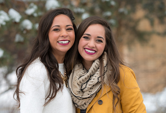 Elise and Bethany Pulido