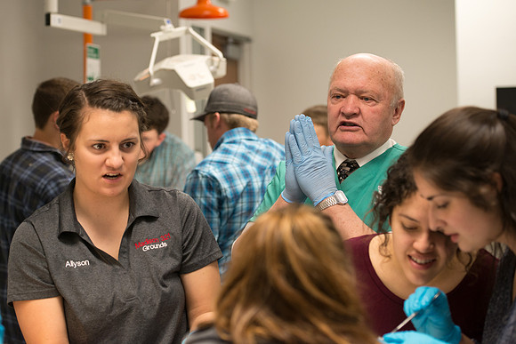 Animal Anatomy and Physiology Lab taught by Zeph Quirl.