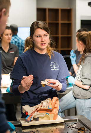 Animal Anatomy and Physiology Lab taught by Zeph Quirl.