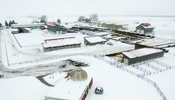Agriculture Science Center aerial photos from drone