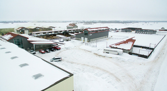 Agriculture Science Center aerial photos from drone