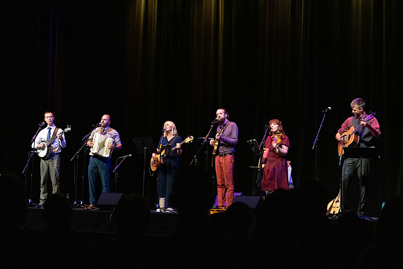 Molly in the Mineshaft preforms in the Hart Auditorium at BYU-Idaho.