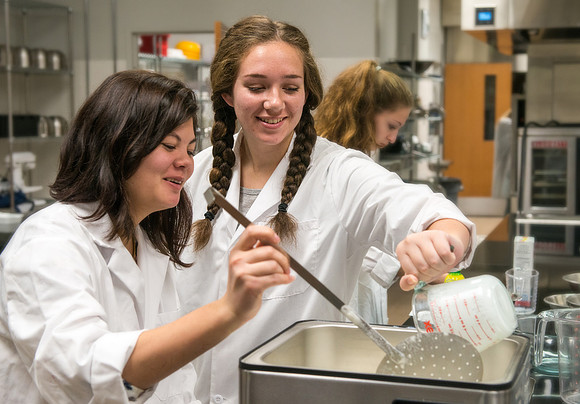 Intro to Food Science taught by Jeff Hamblin in the new Science and Technology Center.