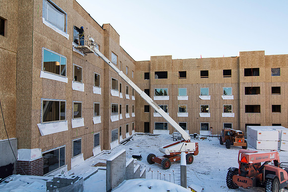 BYU-Idaho Housing, Center Square, Consruction Project.
