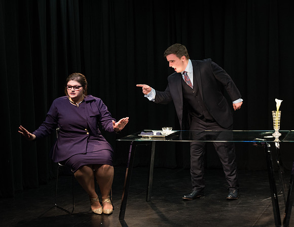 Promotional photos of the opera Trouble in Tahiti. Directed by Richard Clifford and David Olsen.