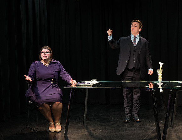 Promotional photos of the opera Trouble in Tahiti. Directed by Richard Clifford and David Olsen.