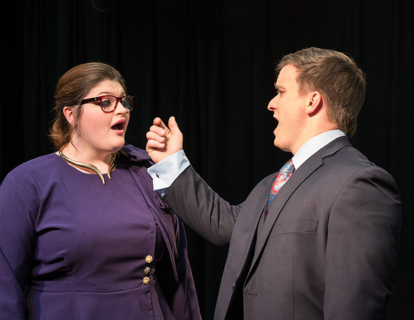 Promotional photos of the opera Trouble in Tahiti. Directed by Richard Clifford and David Olsen.