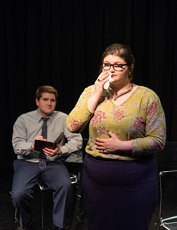 Promotional photos of the opera Trouble in Tahiti. Directed by Richard Clifford and David Olsen.
