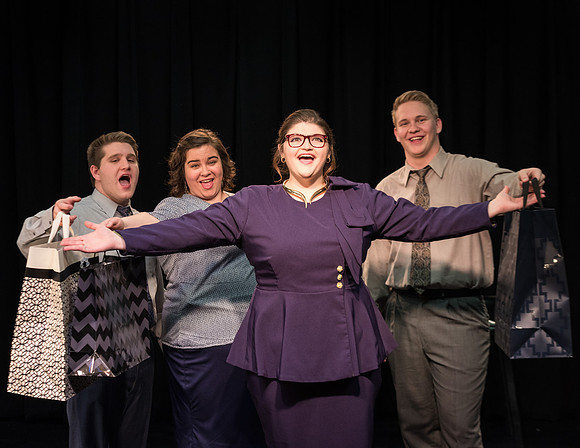 Promotional photos of the opera Trouble in Tahiti. Directed by Richard Clifford and David Olsen.