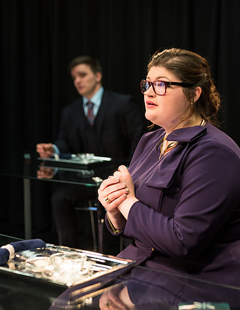 Promotional photos of the opera Trouble in Tahiti. Directed by Richard Clifford and David Olsen.