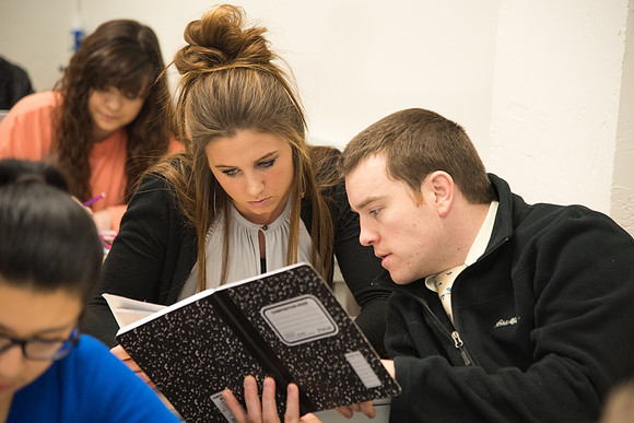 Brother Tyler Watson teaches Public Health majors about Epidemiology.