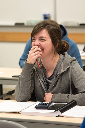 Brother Tyler Watson teaches Public Health majors about Epidemiology.
