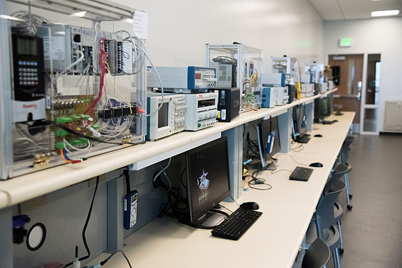 The new Electrical Engineering Lab in the Science and Technology Center.