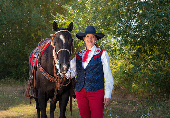 Julie Lee is an Americana horseback rider and has been affiliated with teaching at BYU-Idaho.